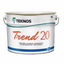 Краска Teknos Trend 20 РМ1 9 л