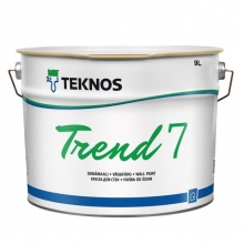 Краска Teknos Trend 7 РМ1 9 л