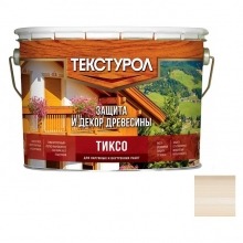 Средство для защиты древесины Текстурол Тиксо белый 10 л