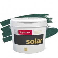 Покрытие декоративное Bayramix Solar S211 бирюзовое 7 кг