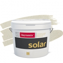Покрытие декоративное Bayramix Solar S225 Снежное 7 кг