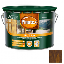 Пропитка для древесины Pinotex Ultra Орех 9 л