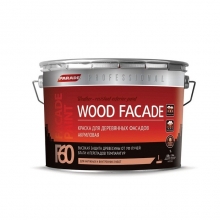 Краска акриловая Parade Professional F60 Wood Facade для деревянных фасадов полуматовая основа А 9 л