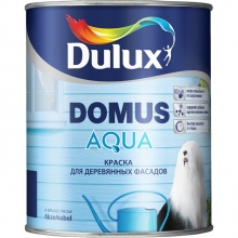 Краска акриловая Dulux Domus Aqua для деревянных фасадов база BW полуматовая 10 л