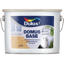 Краска грунтовочная Dulux Domus Base для деревянных фасадов белая 10 л