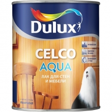 Лак на водной основе Dulux Celco Aqua 10 по дереву матовый 1 л
