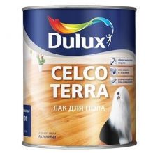 Лак алкидно-уретановый для пола Dulux Celco Terra 90 глянцевый 2,5 л