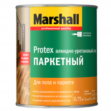 Лак паркетный Marshall Protex полуматовый 0,75 л