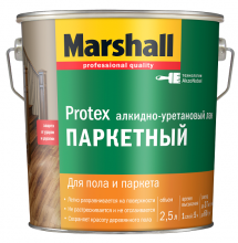 Лак паркетный Marshall Protex полуматовый 2,5 л