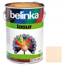 Пропитка для древесины Belinka Lasur №11 белая 10 л