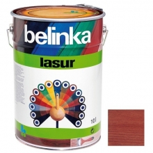 Пропитка для древесины Belinka Lasur № 18 красная 10 л