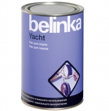 Лак яхтный алкидно-уретановый Belinka Yacht полуматовый 0,9 л