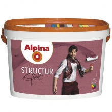 Краска структурная Alpina Structur Effekt 10 л